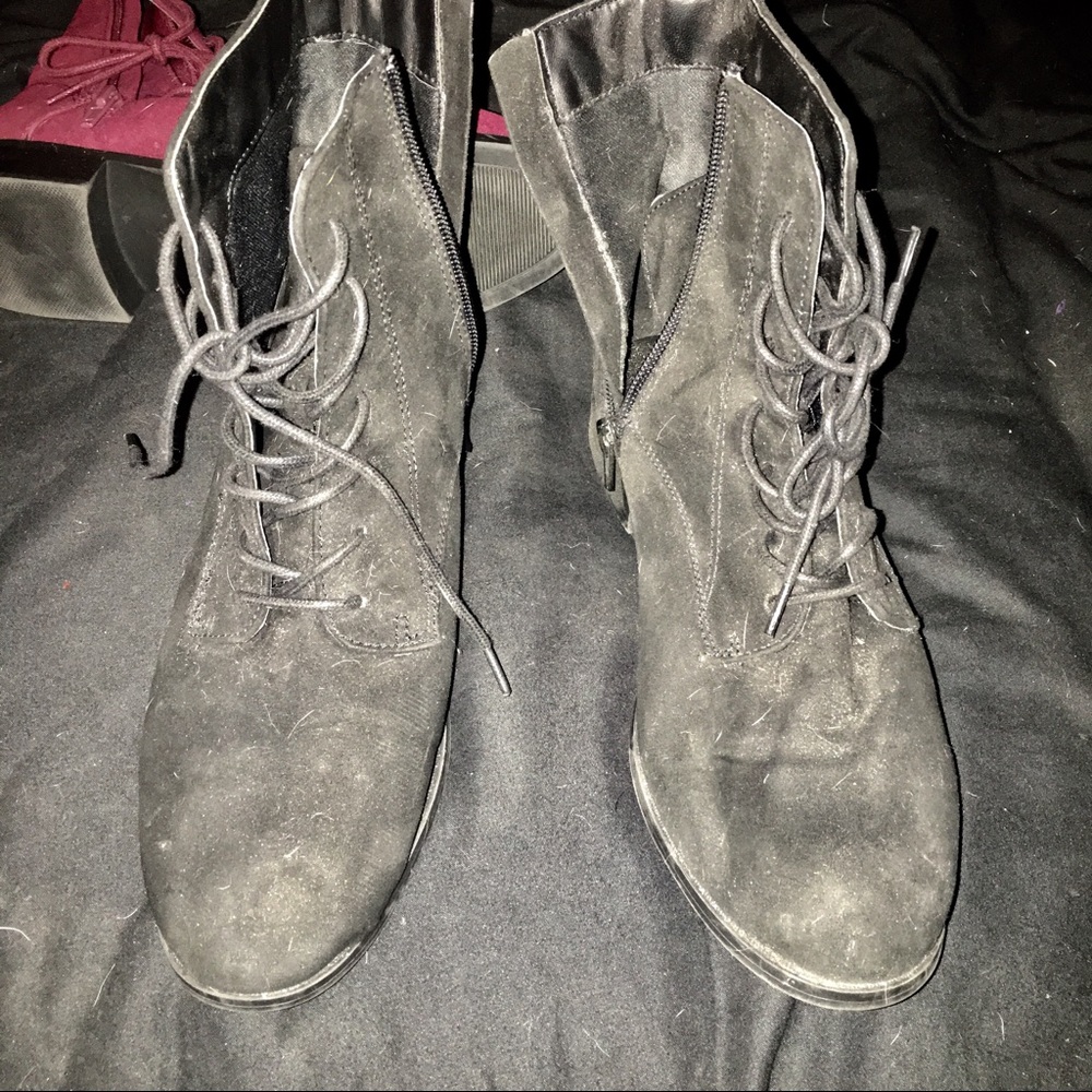 Ankle combat boots